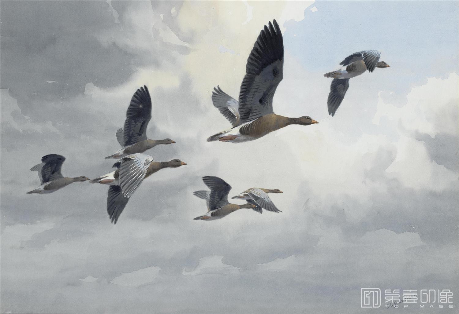 油画-约翰.赛里尔·哈里森 John Harrison作品集-071